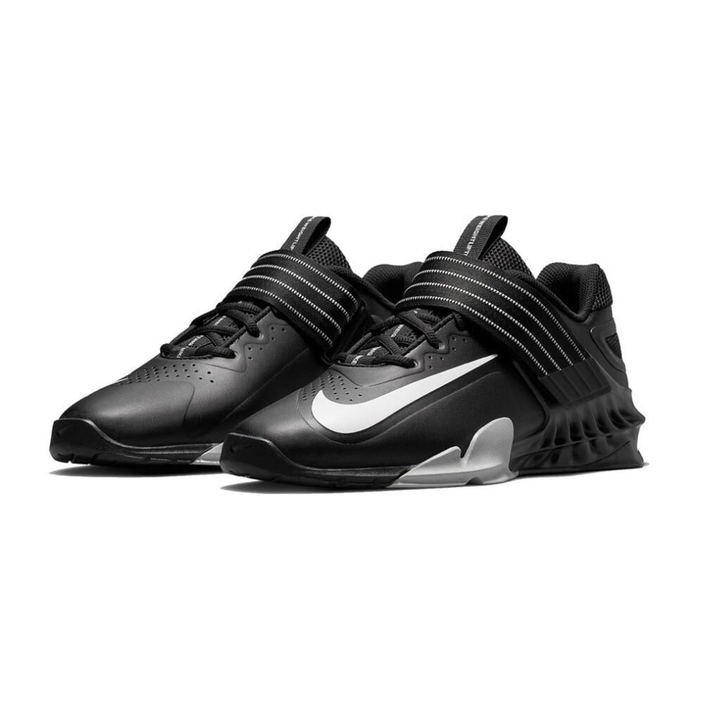 Size 10.5 - Nike Savaleos Weightlifting Shoes Black White CV5708-010 Men's New